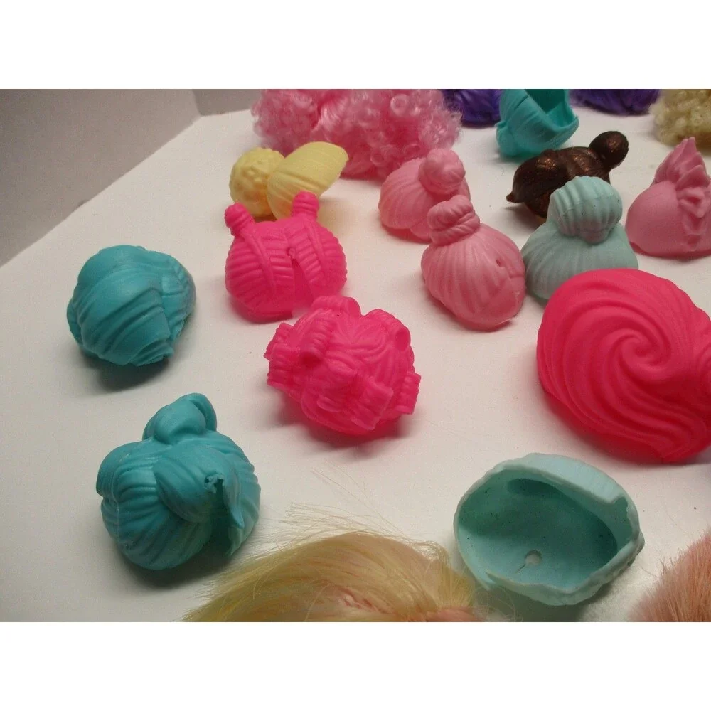 LOL Surprise Dolls WIG HAIR Lot Of 28 Replacement Vibes Secret Agents